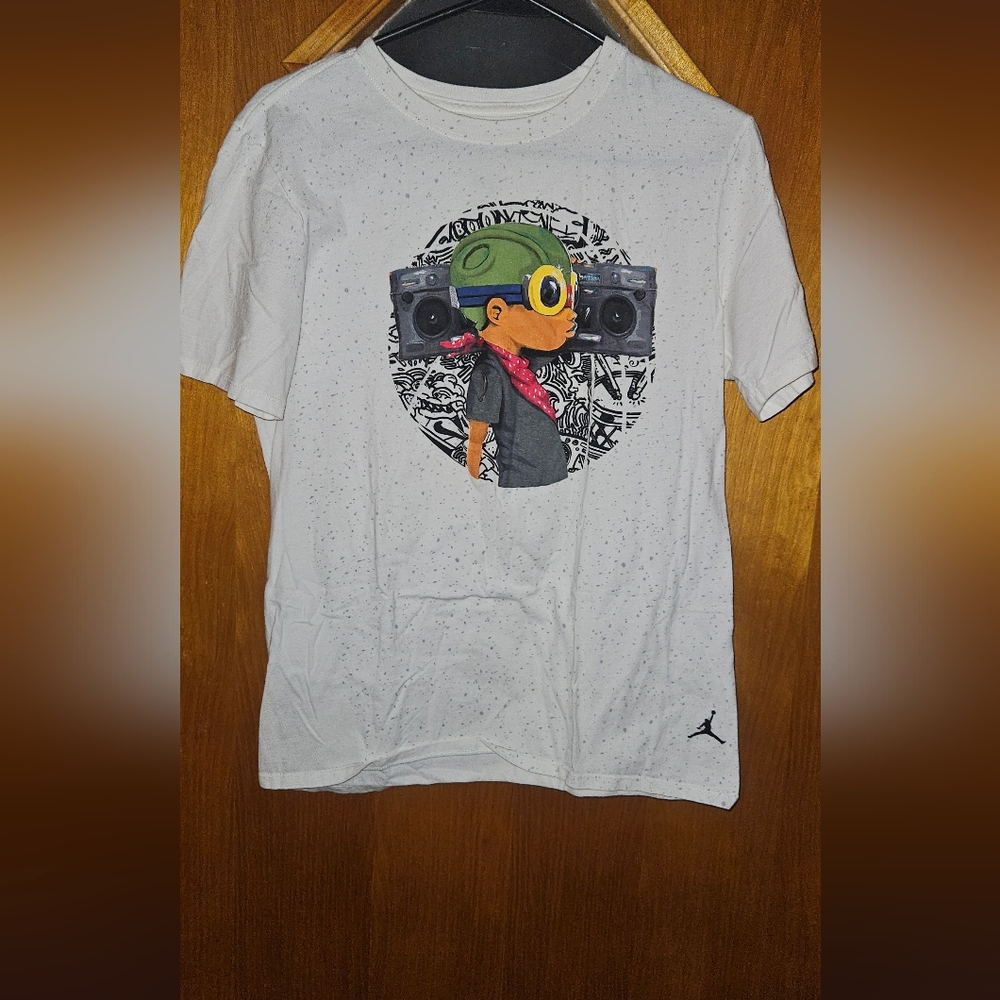 Hebru Brantley Jordan Melo Shirt SIZE S